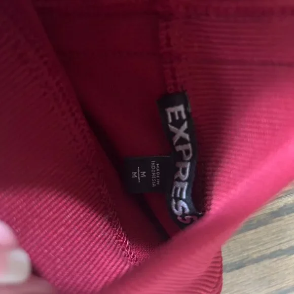 Express Bodycon Mockneck Sleeveless Dress Size M - Picture 3 of 4